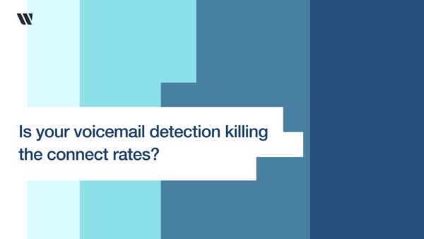 Wavix AI powered Answeing Machine Detection works on 99% accuracy. 